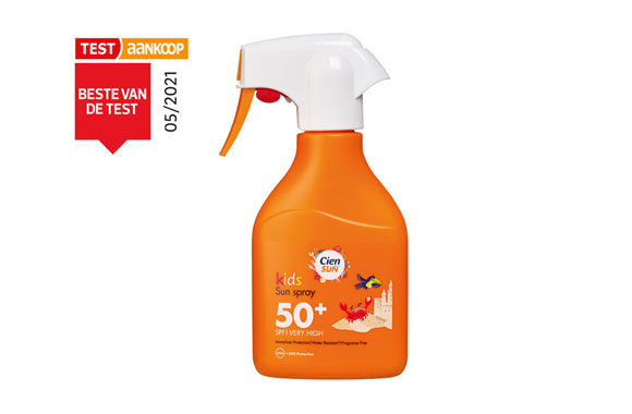 Zonnespray voor kinderen SPF 50