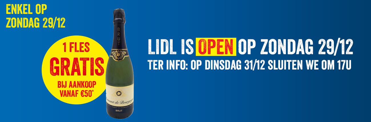 Zondagsopeningen 