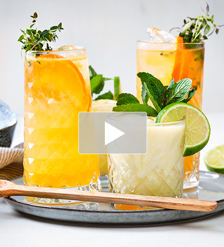 Ananas-kokosmocktail