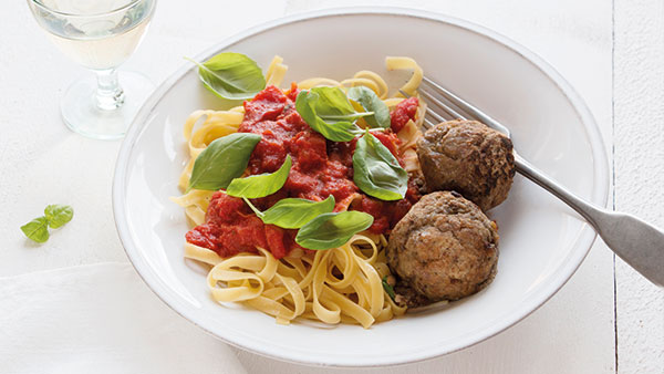 Spaghetti met surprise