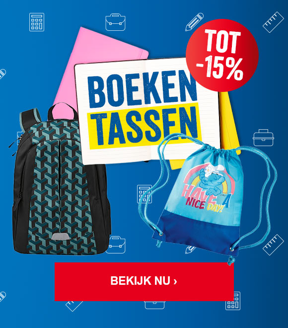 Promo op boekentassen -15%