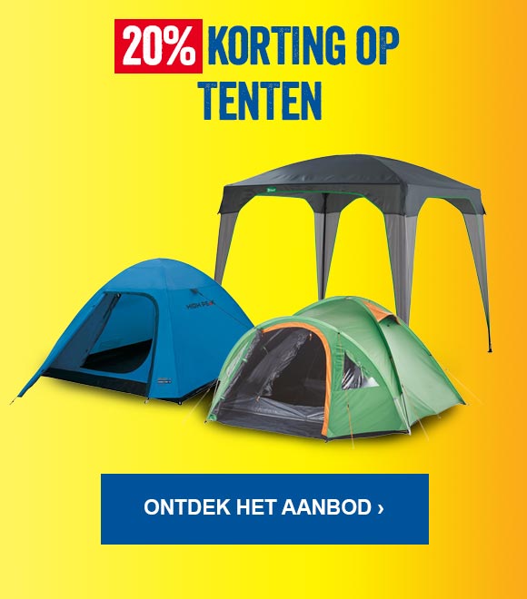 Tuindeals: -20% op tenten