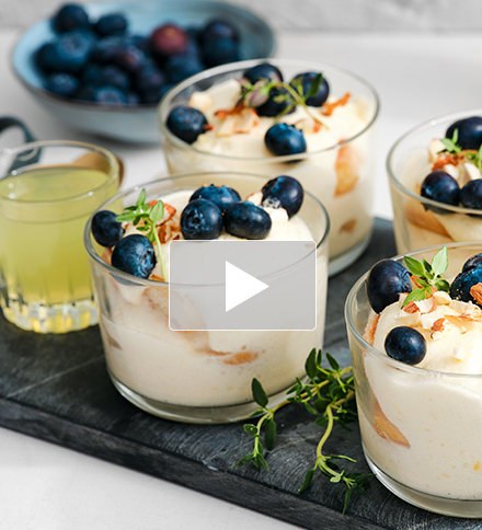 Tiramisu limoncino in glaasjes