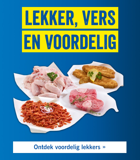 Lekker, vers en voordelig