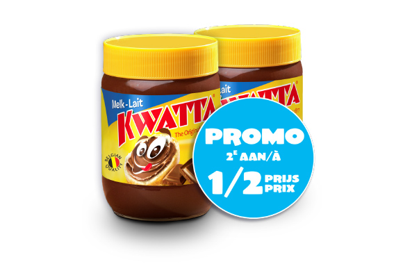 chocopasta 2de aan -50%