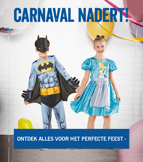 Ruim aanbod aan carnavalsartikelen