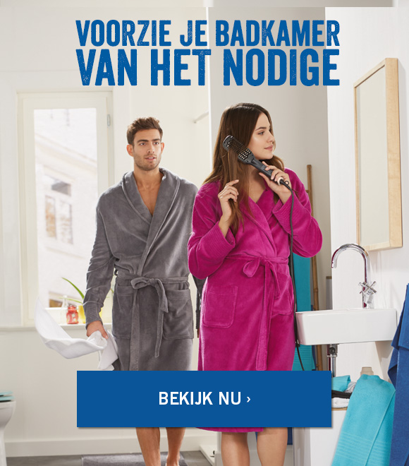 Voorzie je badkamer van het nodige