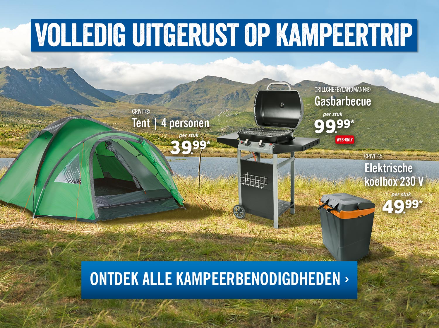 Kampeermateriaal