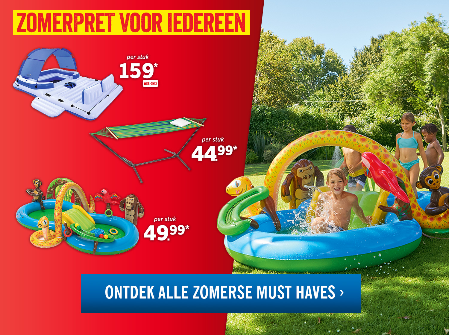 Waterspeelgoed en strandspeelgoed