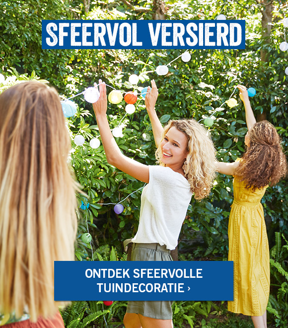 Sfeervolle tuindecoratie