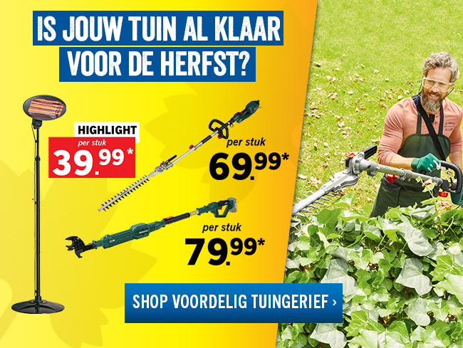 Tuinonderhoud najaar