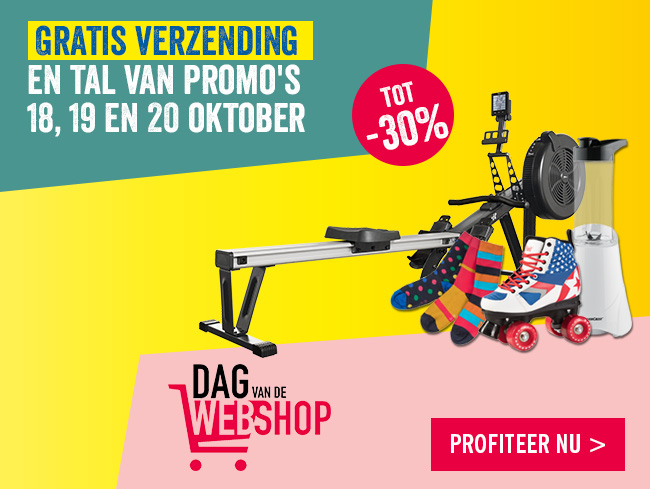 Dag van de webshop: gratis verzending en tal van promo's
