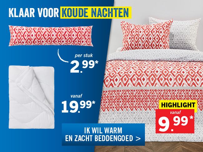 Flanellen beddengoed en winterdekbedden
