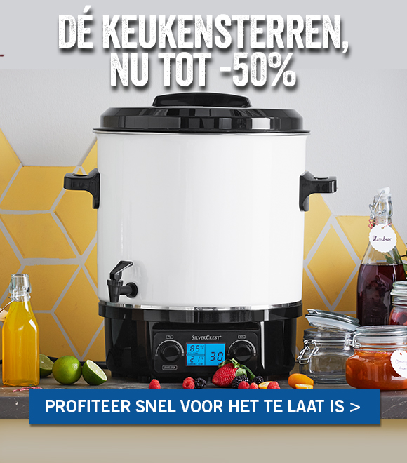 Keukentoestellen met korting