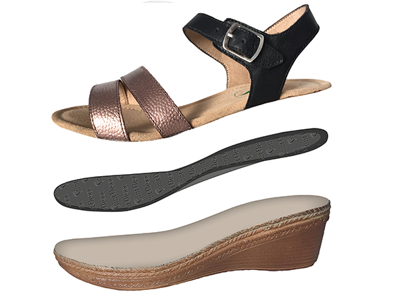 FOOTFLEXX Comfortsandalen voor dames