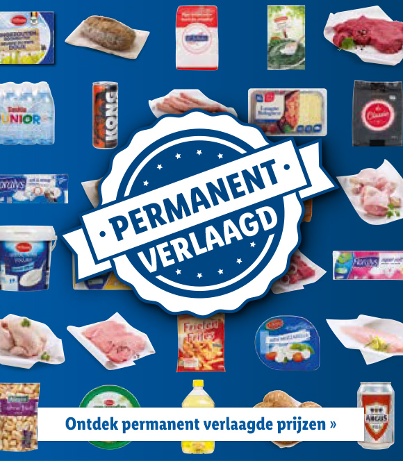Permanente prijsverlagingen 