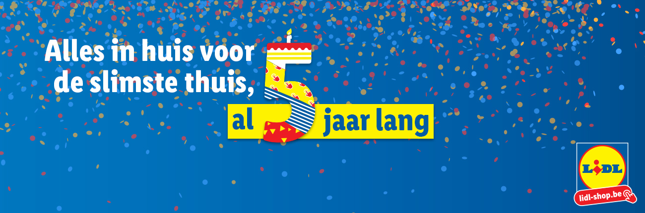 5e verjaardag Lidl-Shop.be